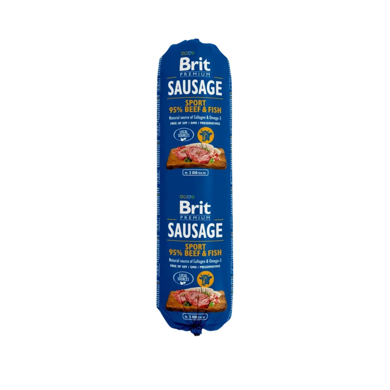 Brit Premium Salám Sport Beef/Fish - 800g
