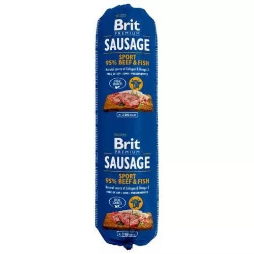Brit Premium Salám Sport Beef/Fish - 800g