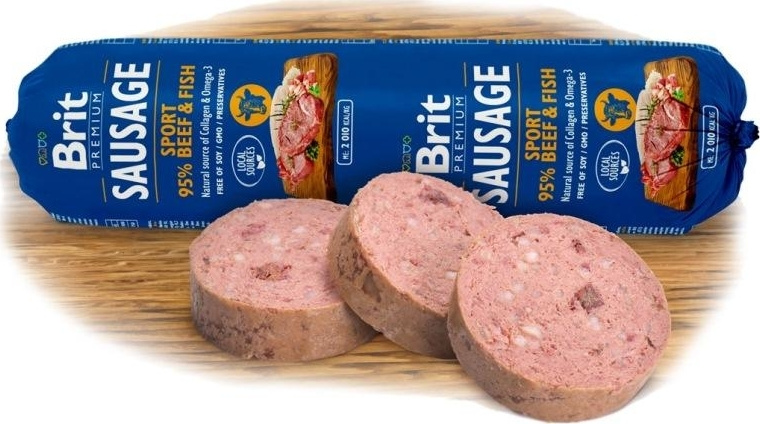 Brit Premium Salám Sport Beef/Fish - 800g