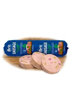 Brit Sausage Turkey & Pea New 800 g