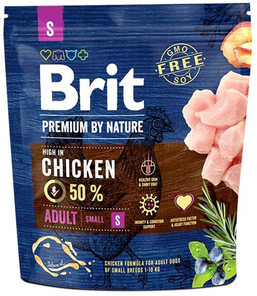Brit Premium by Nature ADULT S 1 kg