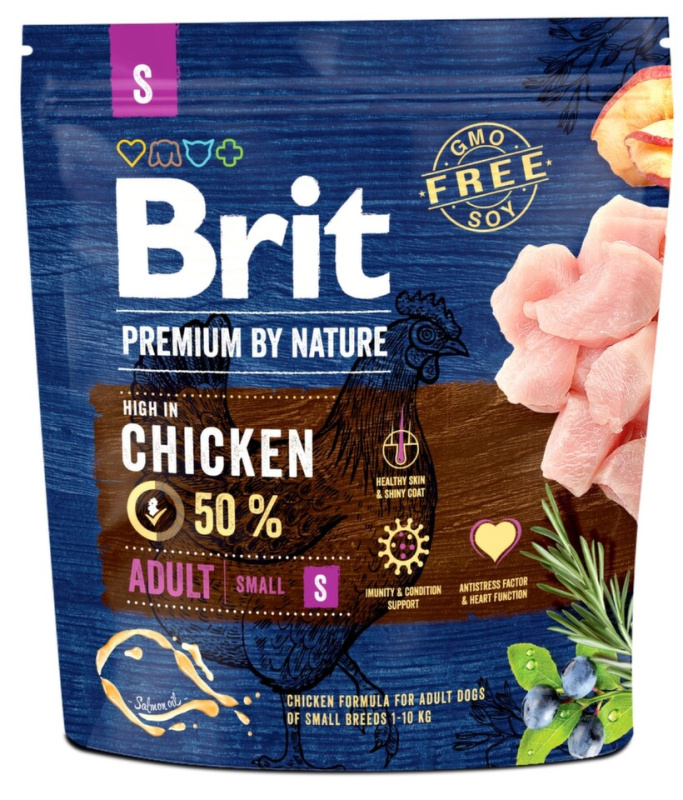 Brit Premium by Nature ADULT S 1 kg