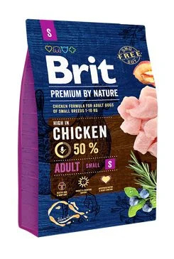 Brit Premium by Nature ADULT S 3 kg