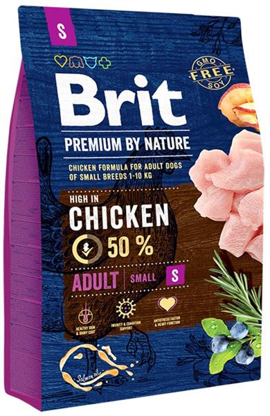 Brit Premium by Nature ADULT S 3 kg