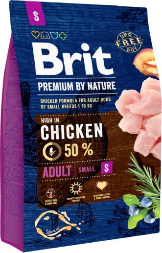 Brit Premium by Nature ADULT S 3 kg