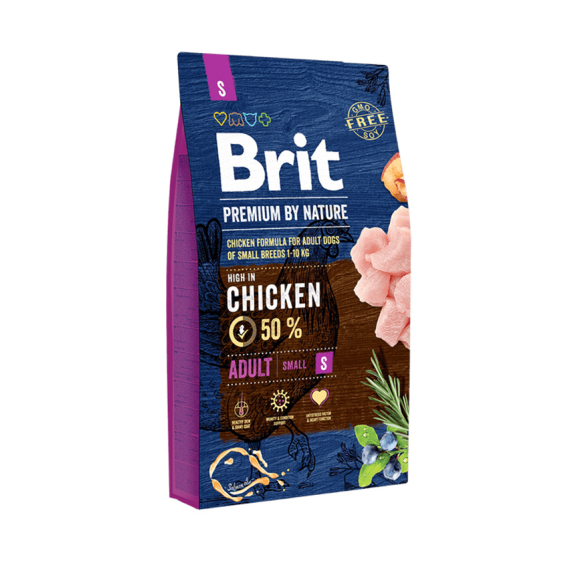 Brit Premium by Nature ADULT S 8 kg