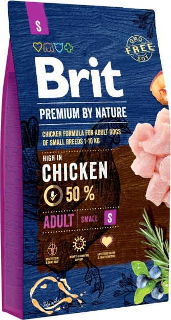 Brit Premium by Nature ADULT S 8 kg