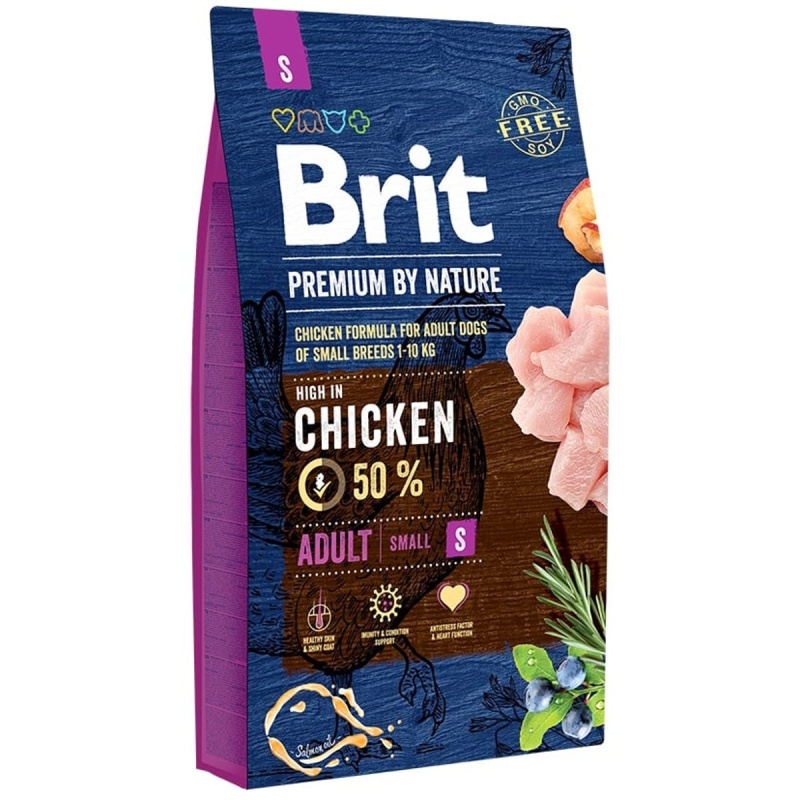 Brit Premium by Nature ADULT S 8 kg