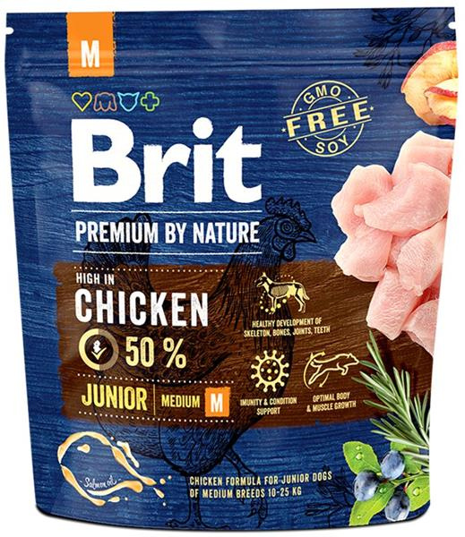 Brit Premium by Nature Junior M 1 kg
