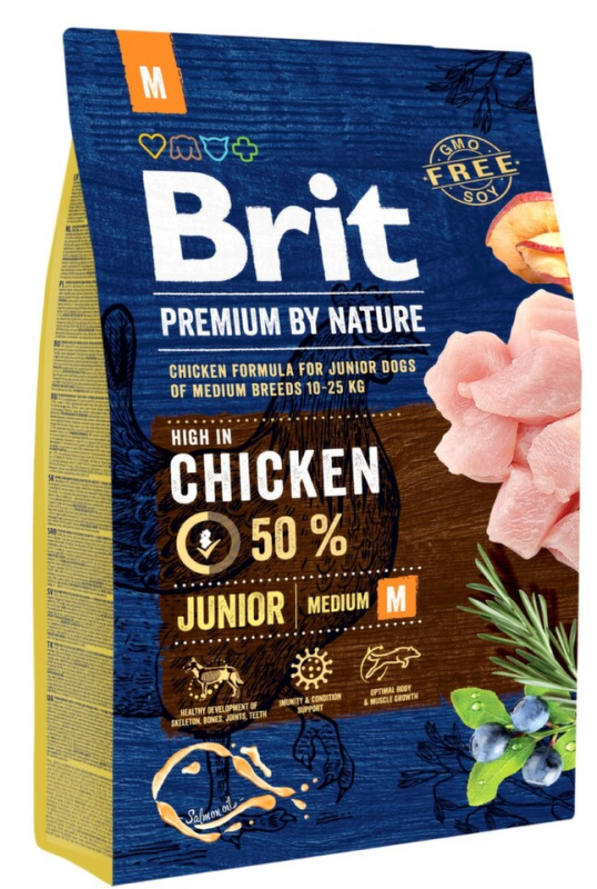 Brit Premium by Nature Junior M 3 kg
