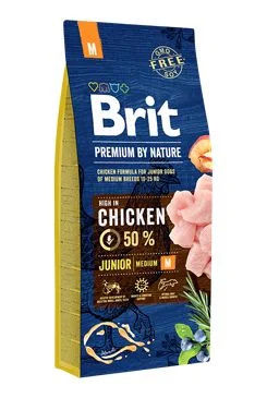 Brit Premium by Nature Junior M 15 kg