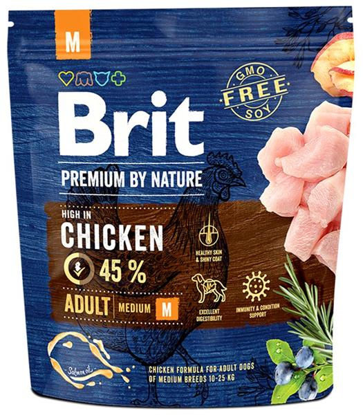 Brit Premium by Nature Adult M 1 kg