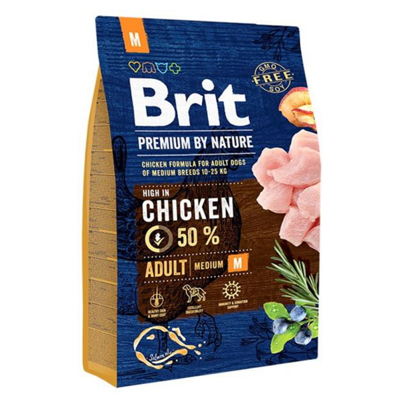 BRIT Premium by Nature Adult M 3 kg