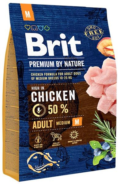 BRIT Premium by Nature Adult M 3 kg