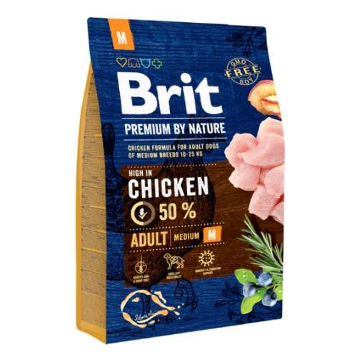 BRIT Premium by Nature Adult M 3 kg