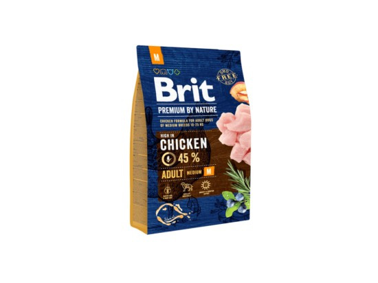BRIT Premium by Nature Adult M 3 kg