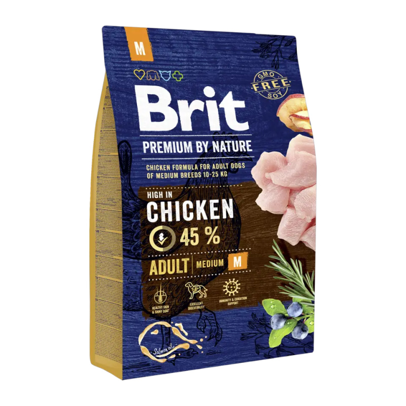 BRIT Premium by Nature Adult M 3 kg