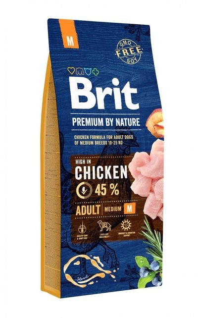 Brit Premium by Nature Adult M 8 kg