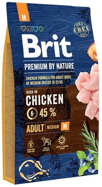 Brit Premium by Nature Adult M 8 kg