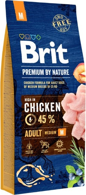 Brit Premium by Nature Adult M 15 kg
