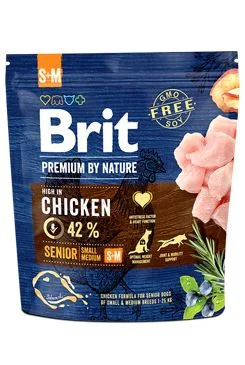Brit Premium by Nature Senior S+M 1 kg