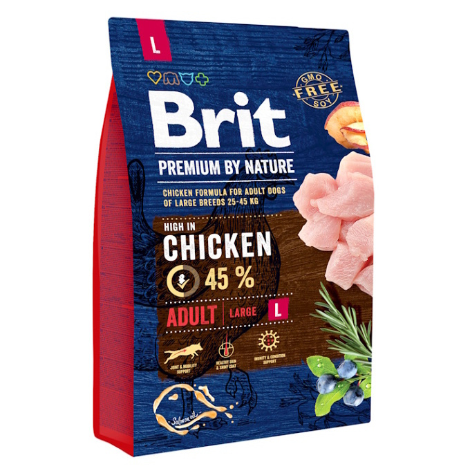 Brit Premium by Nature ADULT L 3 kg