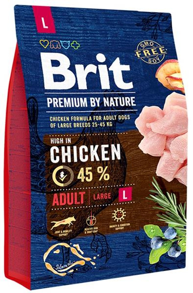 Brit Premium by Nature ADULT L 3 kg