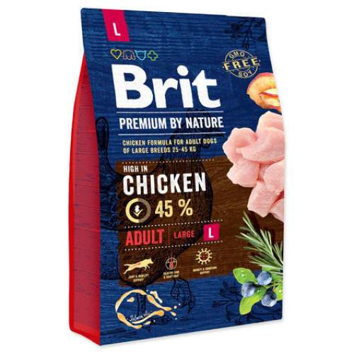 Brit Premium by Nature ADULT L 3 kg