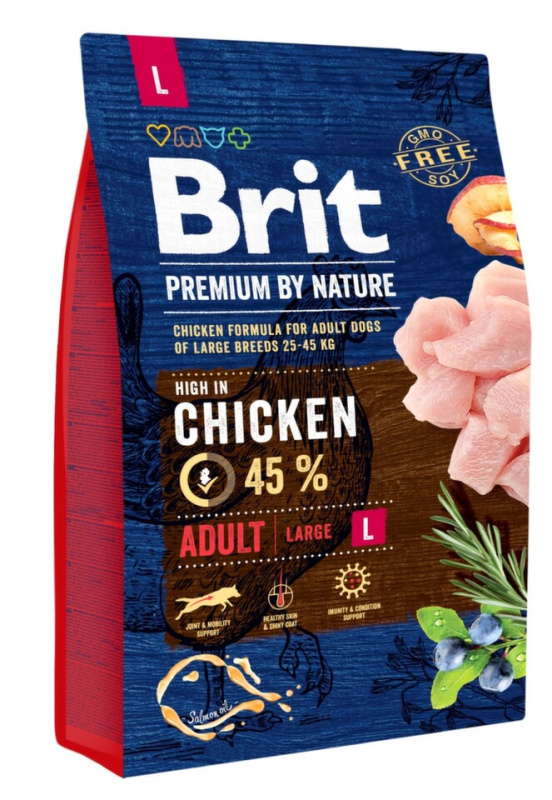Brit Premium by Nature ADULT L 3 kg