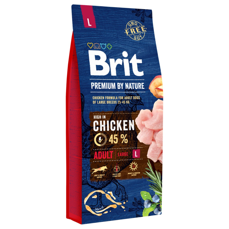 Brit Premium by Nature ADULT L 15 kg