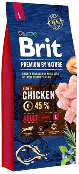 Brit Premium by Nature ADULT L 15 kg