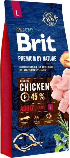 Brit Premium by Nature ADULT L 15 kg
