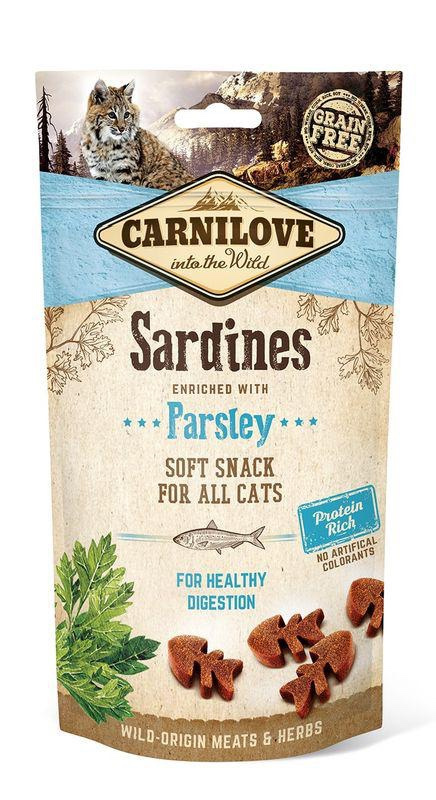 CARNILOVE Cat Crunchy Snack Salmon with Mint with fresh meat 50 g