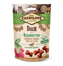 Carnilove Cat Crunchy Snack Duck&Raspberries 50g
