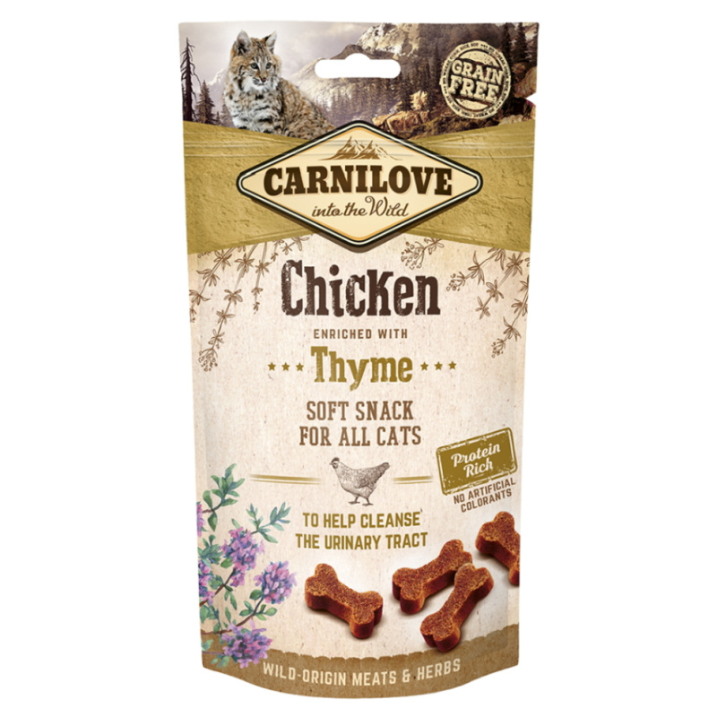 Carnilove Cat Semi Moist Snack Chicken&Thyme 50g