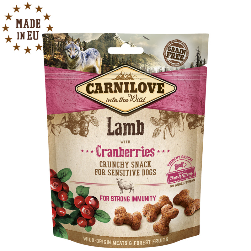 Carnilove Dog Crunchy Snack Lamb&Cranberries 200g