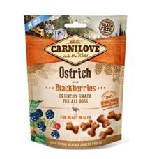 CARNILOVE Dog Crunchy Snack Ostrich with Blackberries with fresh meat 200 g