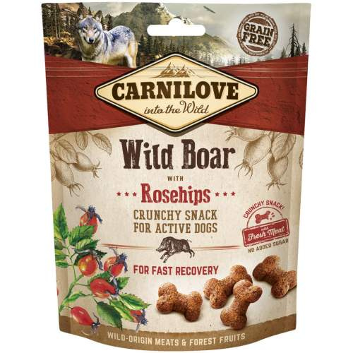 CARNILOVE Dog Crunchy Snack Wild Boar with Rosehips with fresh meat 200 g