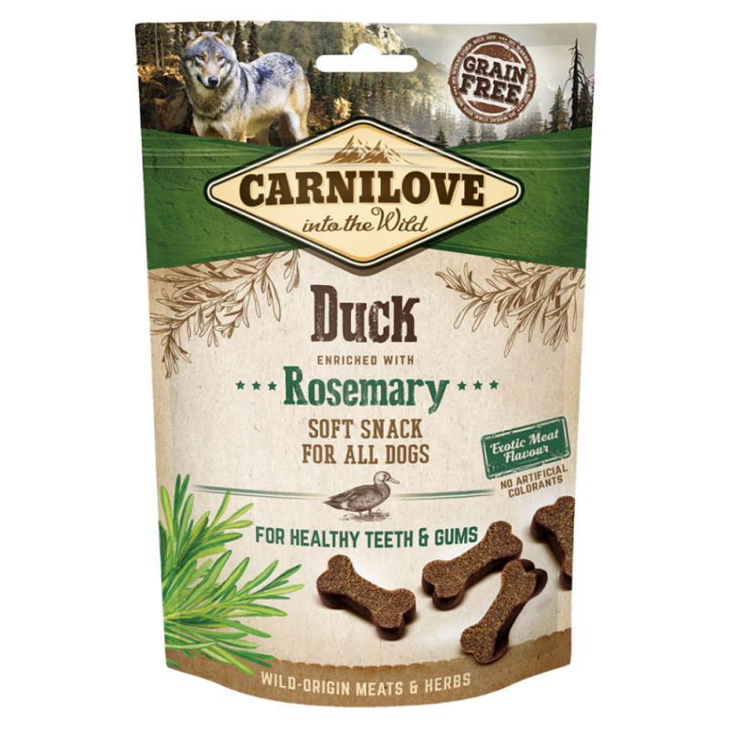 Carnilove Dog Semi Moist Snack Duck&Rosemary 200g