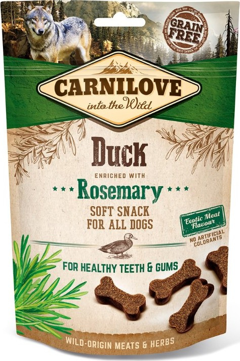 Carnilove Dog Semi Moist Snack Duck&Rosemary 200g