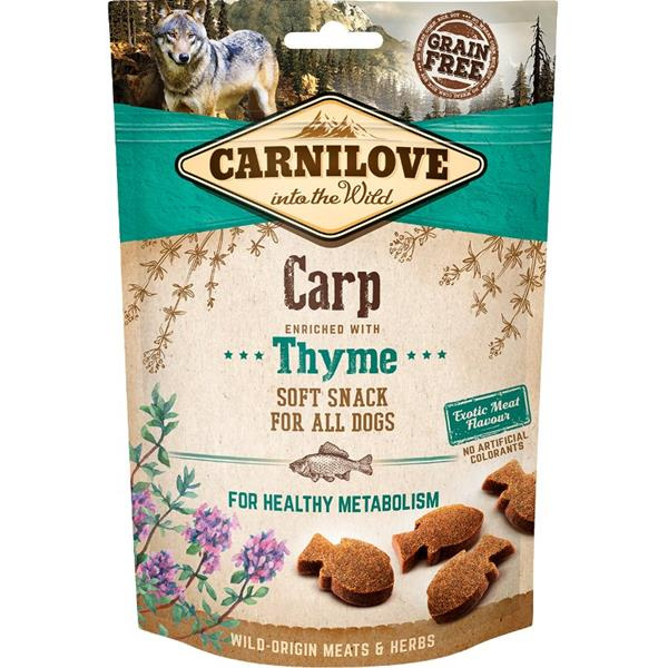 Carnilove Dog Semi Moist Snack Carp&Thyme 200g