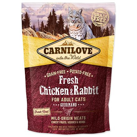Carnilove Cat Fresh Chicken & Rabbit for Adult 400g
