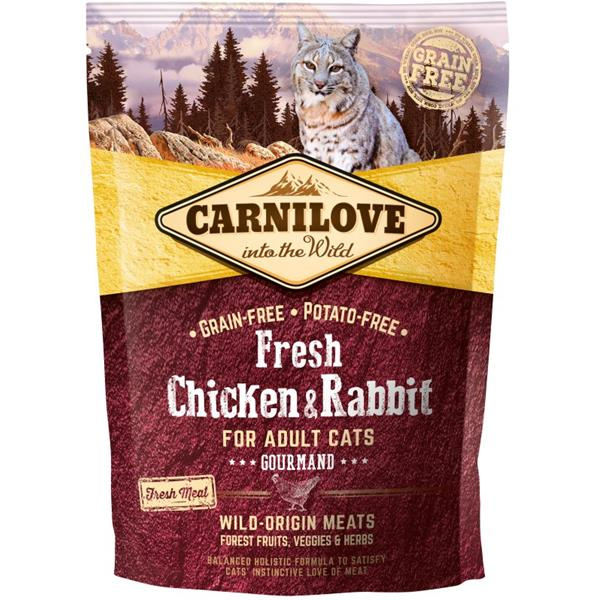 Carnilove Cat Fresh Chicken & Rabbit for Adult 400g