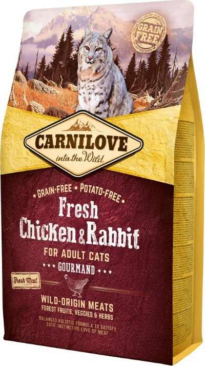 Carnilove Cat Fresh Chicken & Rabbit for Adult 2kg