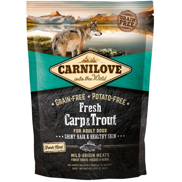 Carnilove Dog Fresh Carp & Trout for Adult 1,5kg