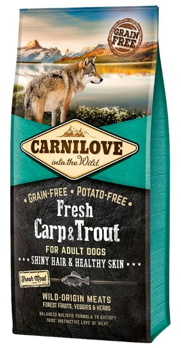 Carnilove Dog Fresh Carp & Trout for Adult 12kg