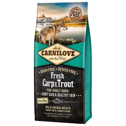 Carnilove Dog Fresh Carp & Trout for Adult 12kg