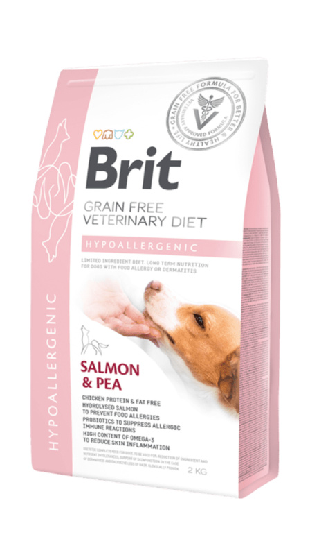 Brit VD Dog GF Hypoallergenic 2kg
