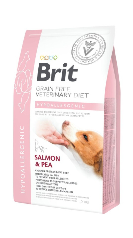 Brit VD Dog GF Hypoallergenic 2kg