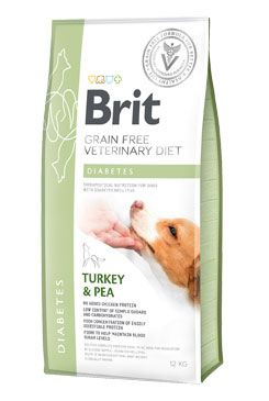 Brit VD Dog GF Diabetes 12kg 